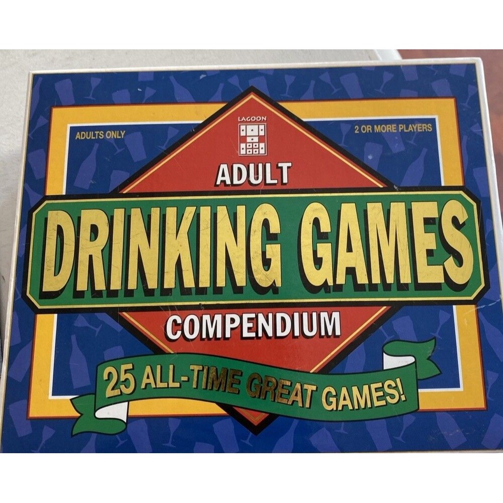 25 Adult Drinking Games Compendium House Party Student Fun Board Game